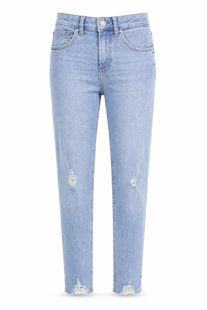 Denim & Co. Womens Blue  Denim Skinny Jeans Size 8 L28 in