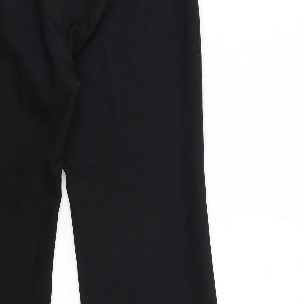 F&F Womens Black   Trousers  Size 10 L30 in