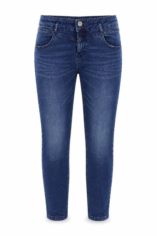 M-17 Womens Blue  Denim Skinny Jeans Size 34 in L29 in