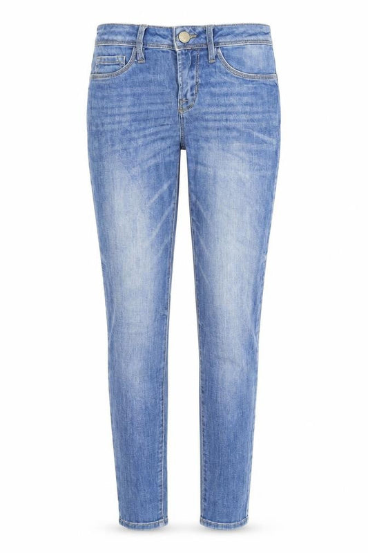 TALLY WEiJL Womens Blue  Denim Skinny Jeans Size 6 L30 in
