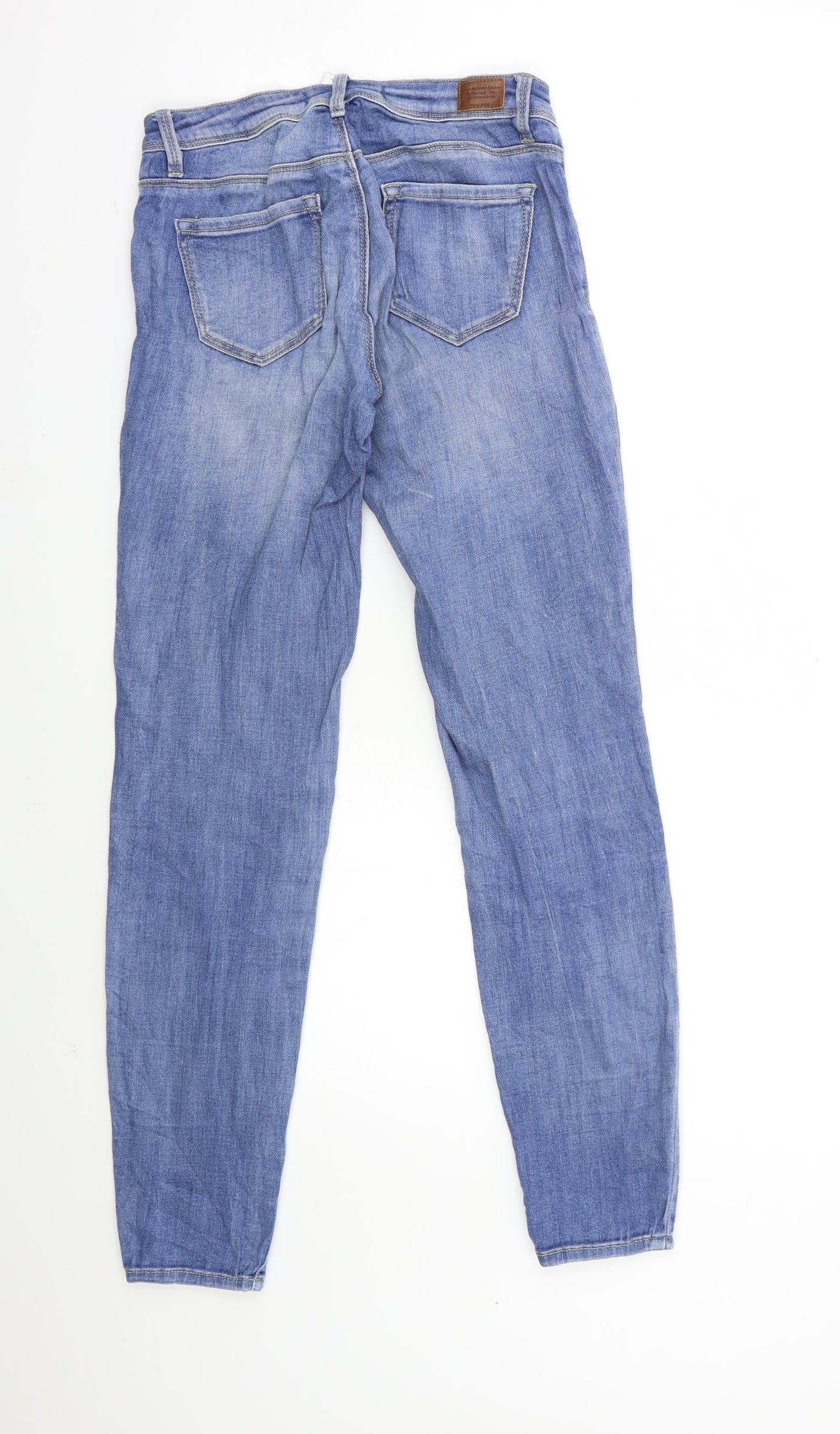 TALLY WEiJL Womens Blue  Denim Skinny Jeans Size 6 L30 in