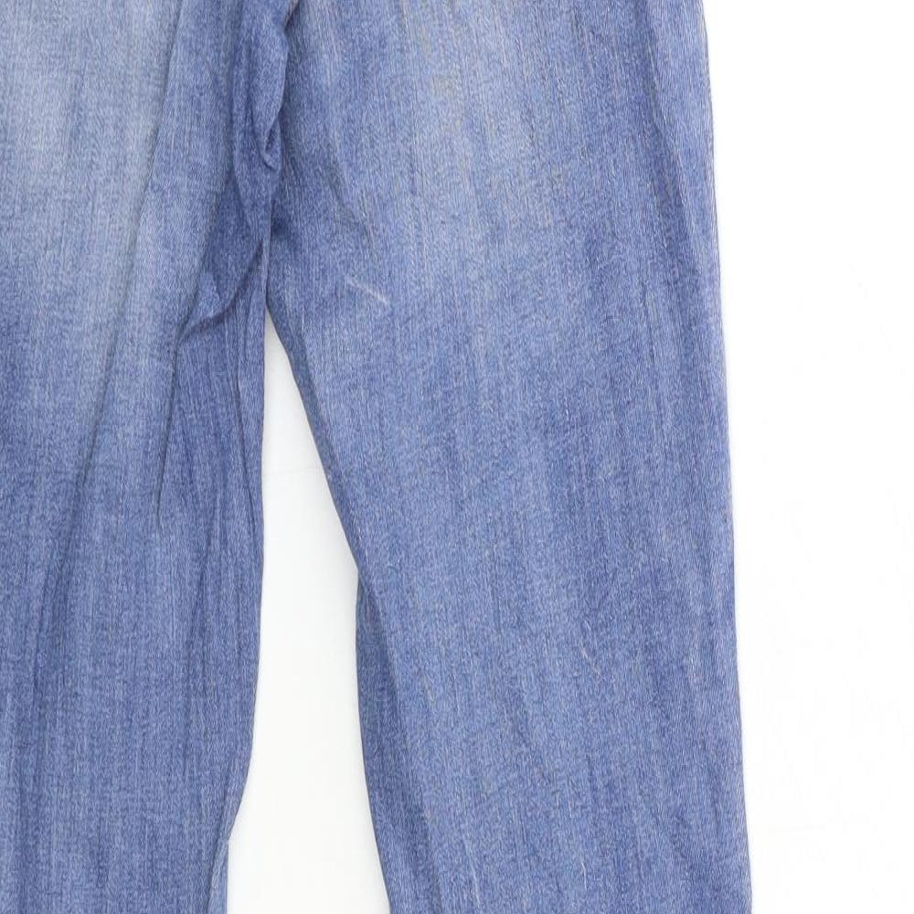 TALLY WEiJL Womens Blue  Denim Skinny Jeans Size 6 L30 in