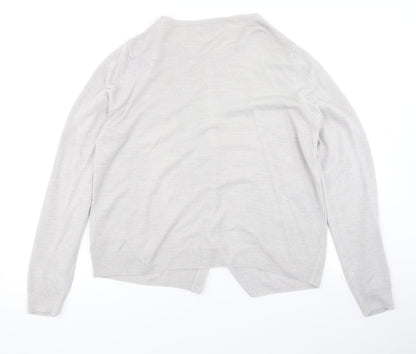 Classics Womens Grey  Knit Cardigan Jumper Size 18
