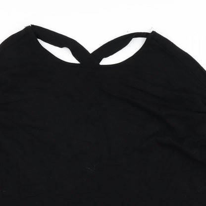 Nine Womens Black  Knit Pullover Jumper Size 10