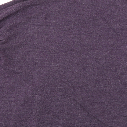 Preloved Mens Purple   Pullover Jumper Size M - Label