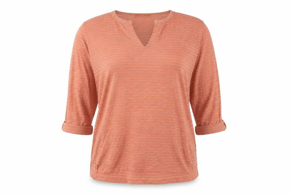NEXT Womens Orange Striped  Pullover Jumper Size 16