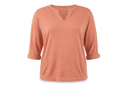 Next Womens Orange Striped  Pullover Jumper Size 16