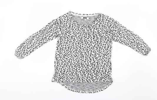NEXT Womens Multicoloured Animal Print  Pullover Jumper Size 10
