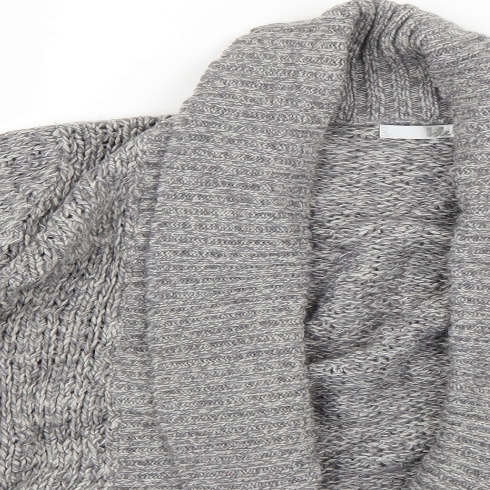 isle Womens Grey   Cardigan Jumper Size S