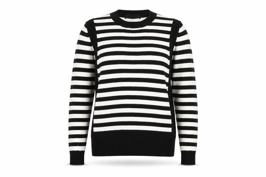 Marks & Spencer Womens Multicoloured Striped  Pullover Jumper Size 18