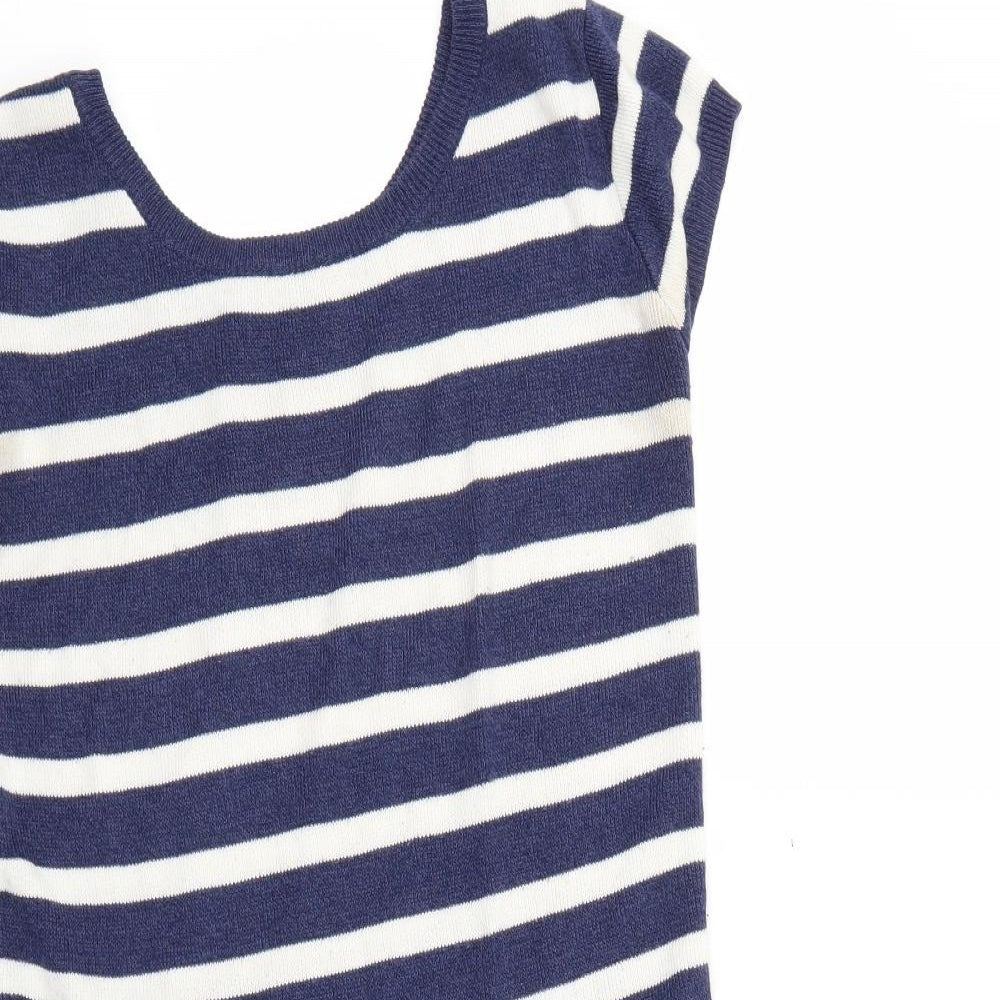 Atmosphere Womens Multicoloured Striped  Jumper Dress  Size 6