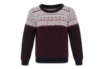Cooperative Mens Multicoloured Geometric  Pullover Jumper Size S