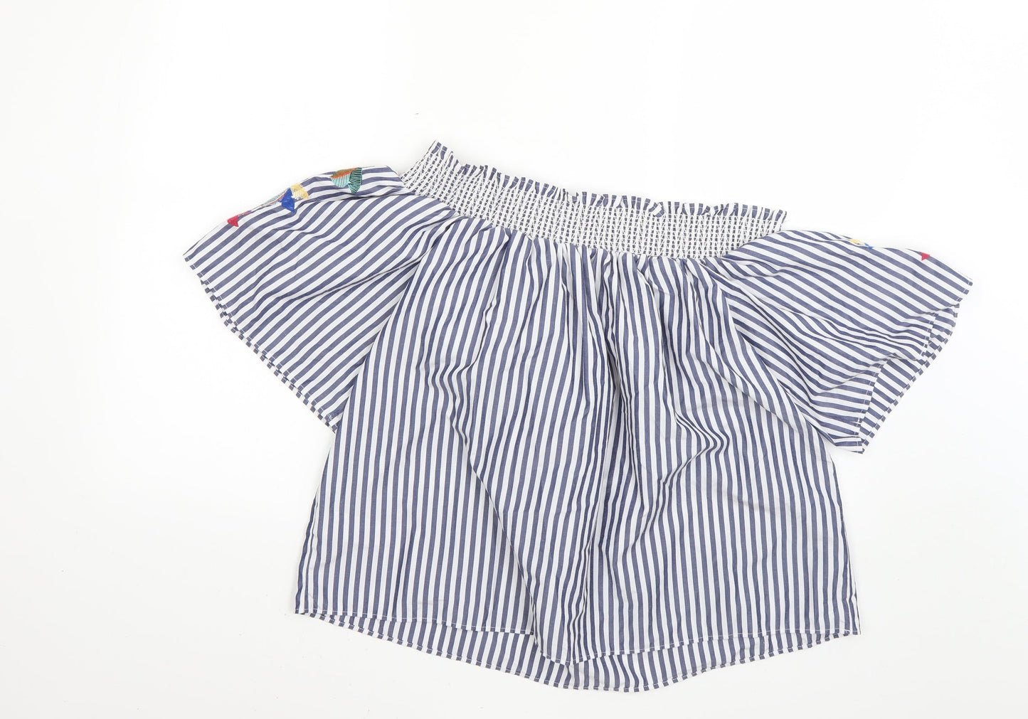 Marks and Spencer Womens Multicoloured Striped  Basic  Size 14