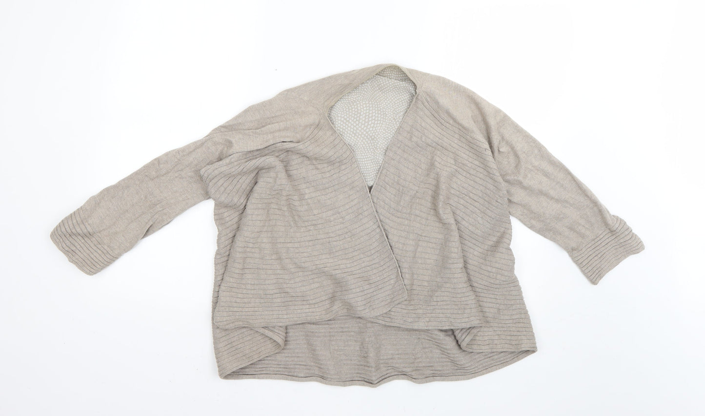 Per Una Womens Beige   Cardigan Jumper Size 16