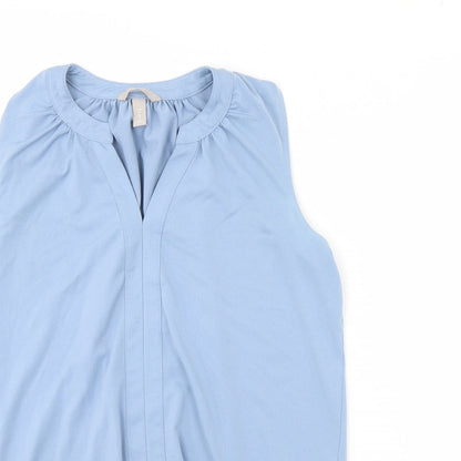 Preloved H&M Womens Blue   Basic Tank Size S - Detail