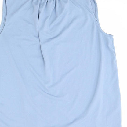 Preloved H&M Womens Blue   Basic Tank Size S - Label