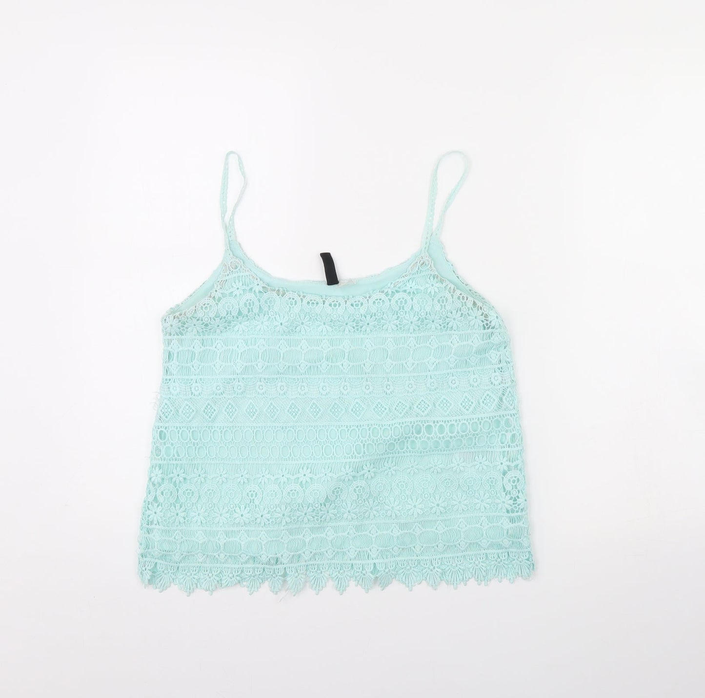 Divided Womens Green   Basic Tank Size S