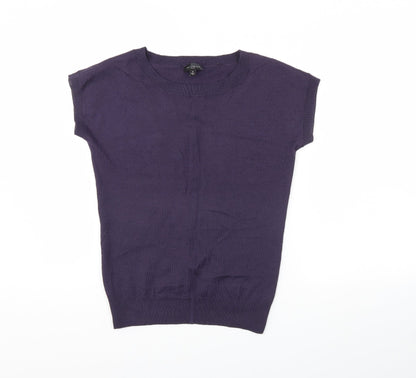 The Limited Womens Purple   Pullover Jumper Size M