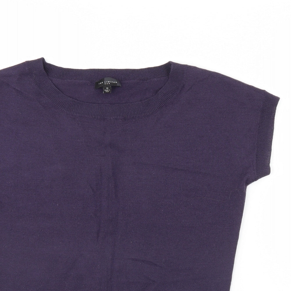 The Limited Womens Purple   Pullover Jumper Size M