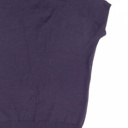 The Limited Womens Purple   Pullover Jumper Size M