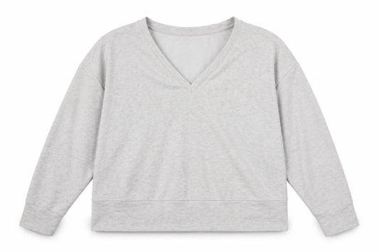 Primark Womens Grey  Jersey Pullover Sweatshirt Size 6