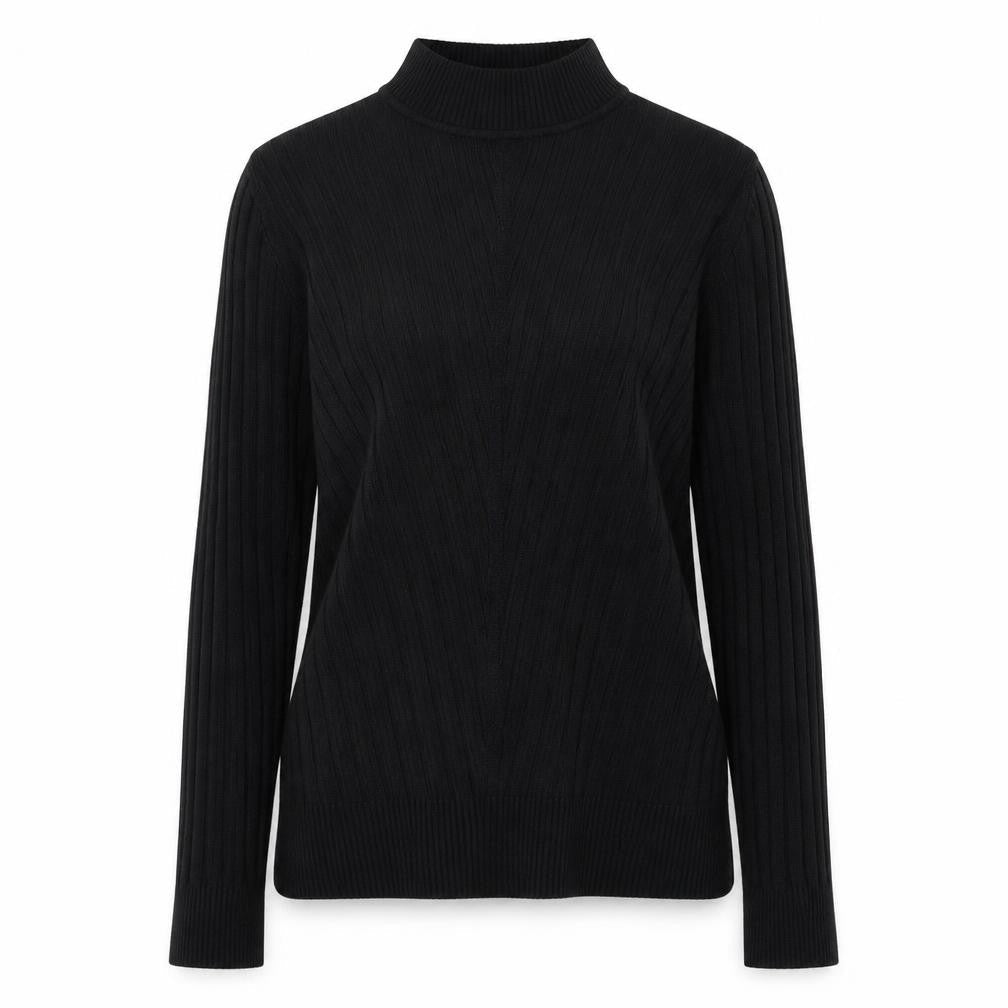 Peacocks Womens Black  Knit Pullover Jumper Size 10