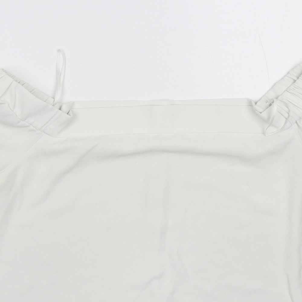 River Island Womens White   Basic Blouse Size 10
