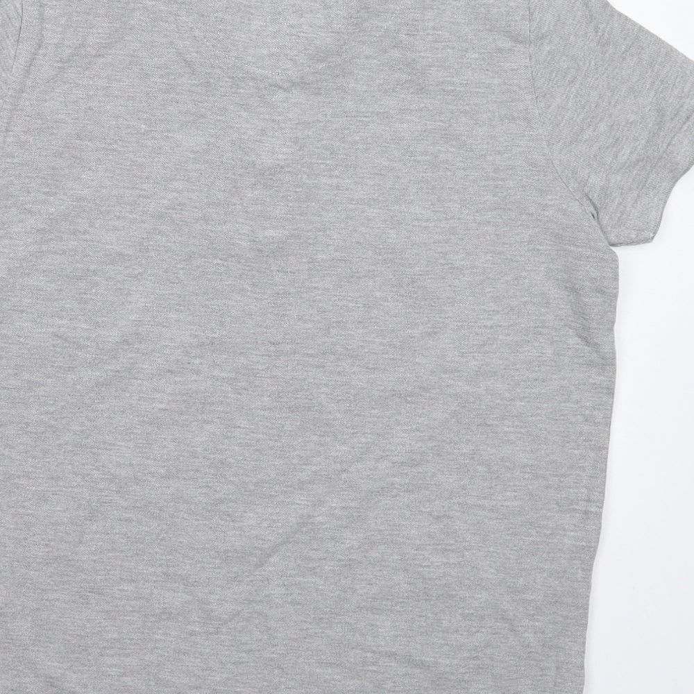 Kickers Boys Grey   Basic Polo Size 11-12 Years