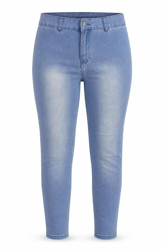 Crafted Womens Blue  Denim Jegging Jeans Size 10 L23 in