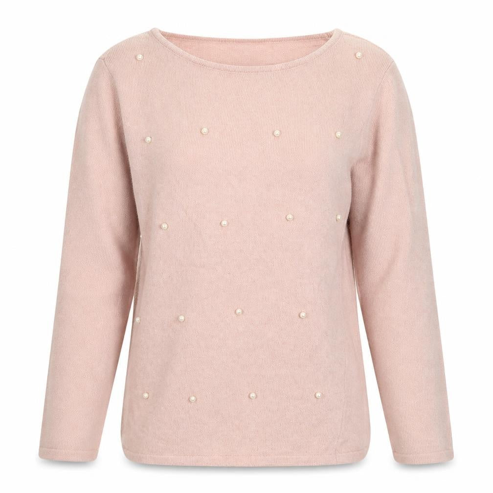 Benedetta B Womens Beige  Knit Pullover Jumper Size M