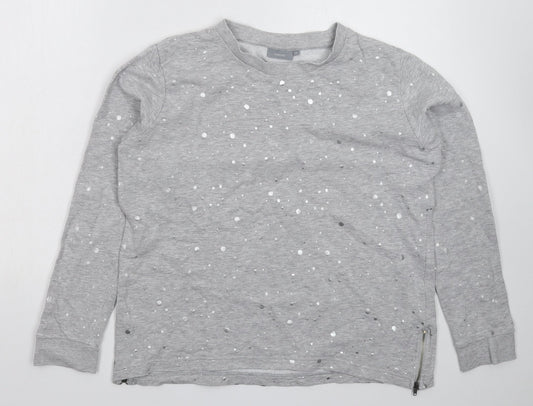 b.young Womens Grey   Pullover Sweatshirt Size M