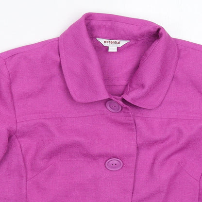 Essentials Collection Womens Pink   Jacket Blazer Size 16