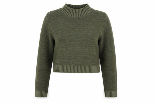 PRETTYLITTLETHING Womens Green   Pullover Jumper Size 6