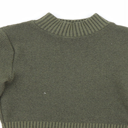 PRETTYLITTLETHING Womens Green   Pullover Jumper Size 6
