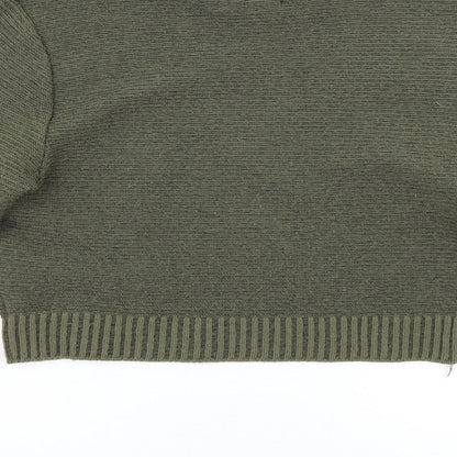 PRETTYLITTLETHING Womens Green   Pullover Jumper Size 6