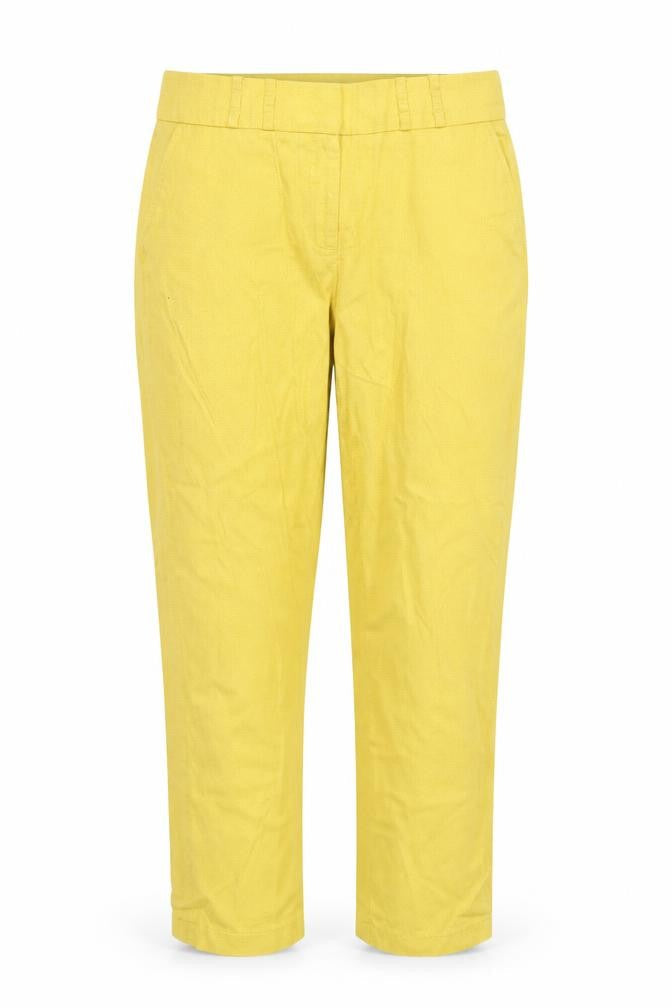 NEXT Womens Yellow   Trousers  Size 8 L24 in