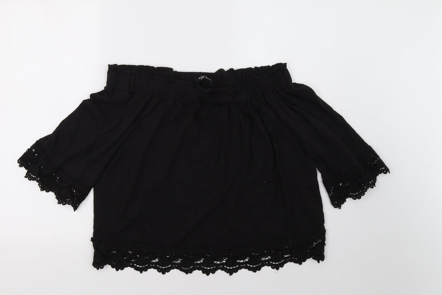 Select Womens Black   Basic Blouse Size 14