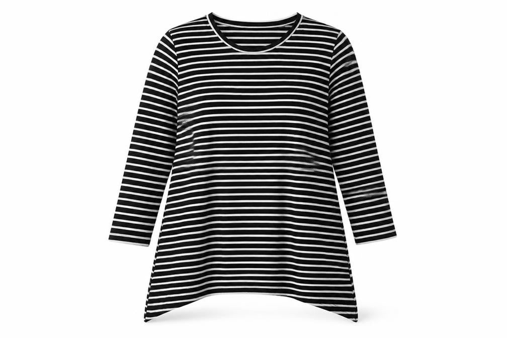 Primark Womens Blue Striped  Pullover Sweatshirt Size 14