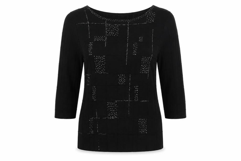 Marks & Spencer Womens Black   Pullover Sweatshirt Size 14