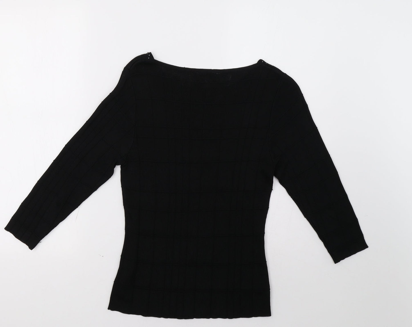 Marks and Spencer Womens Black   Pullover Sweatshirt Size 14
