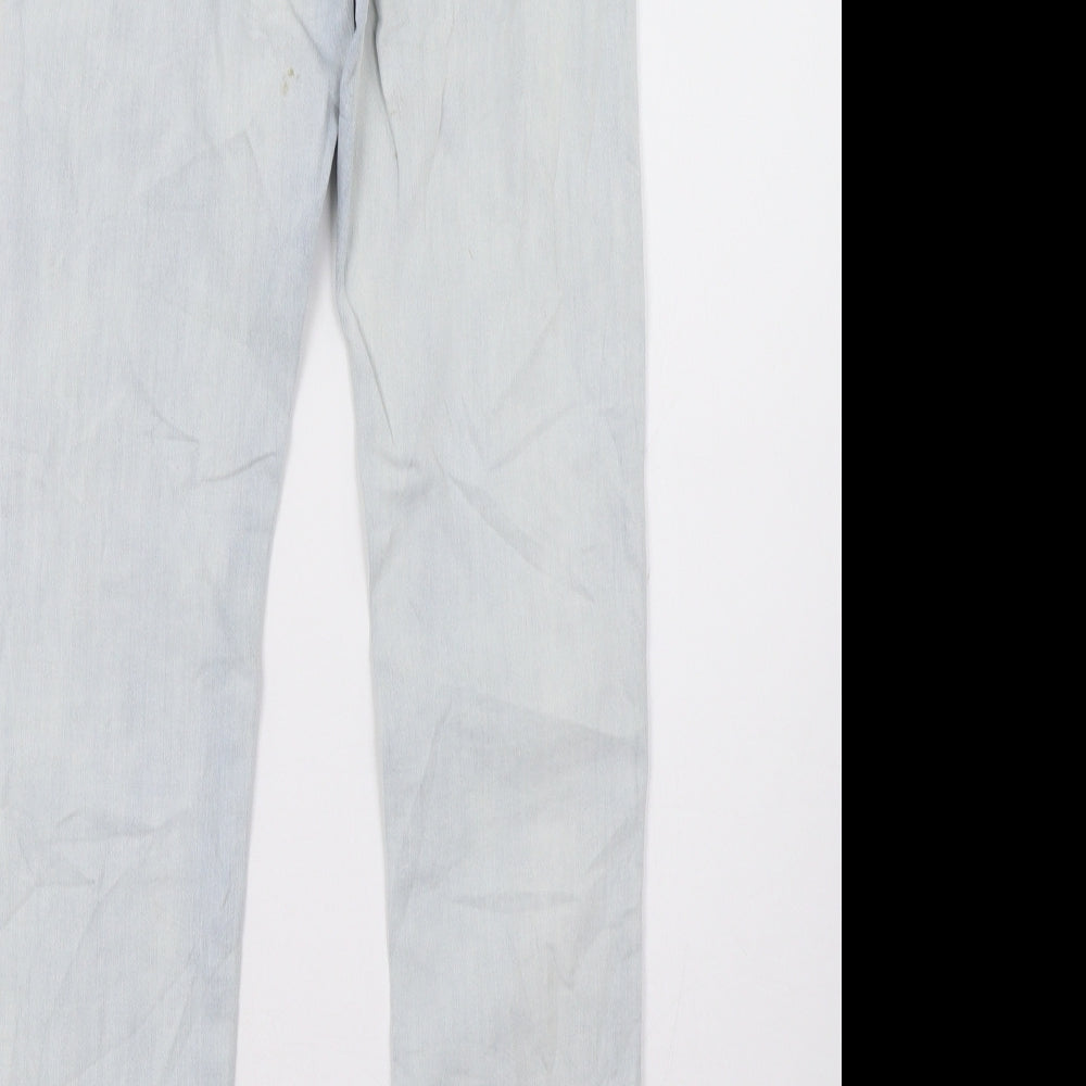 montego Womens Blue  Denim Skinny Jeans Size 10 L32 in