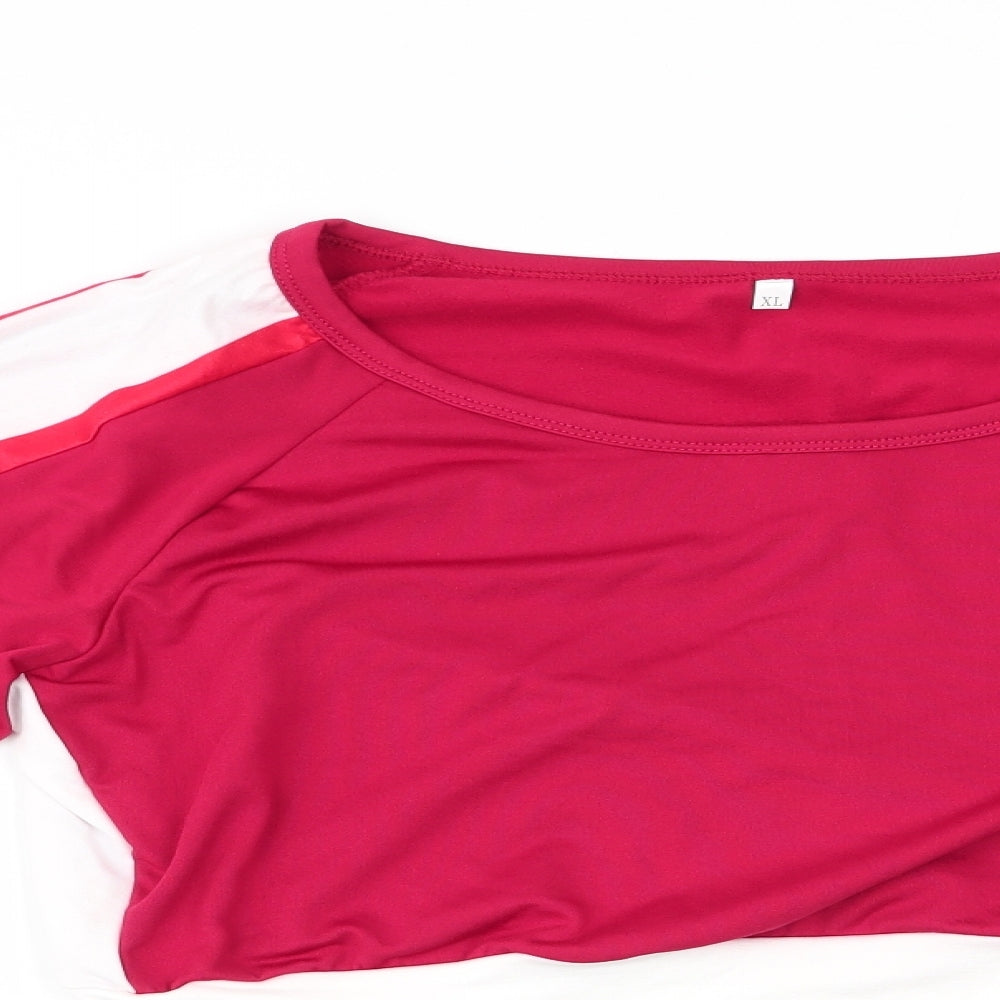 Preworn Womens Red   Pullover Sweatshirt Size XL