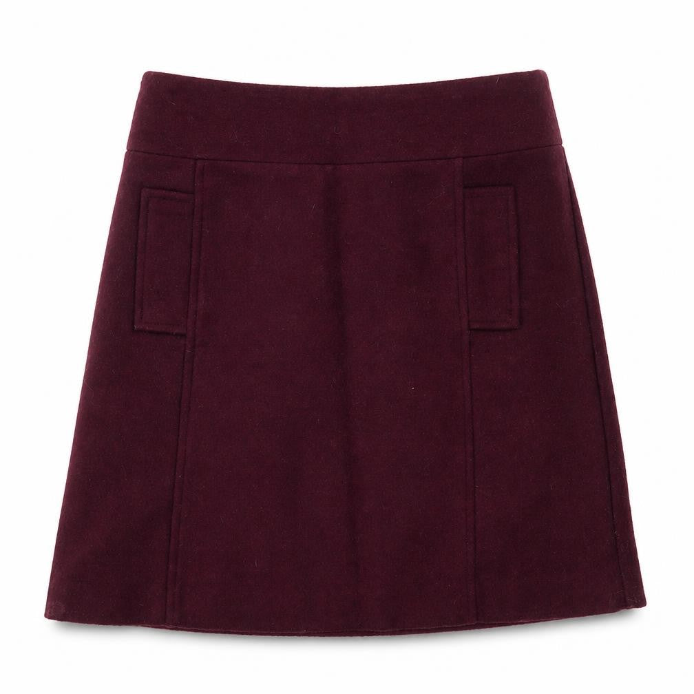 Papaya Womens Purple   Mini Skirt Size 8
