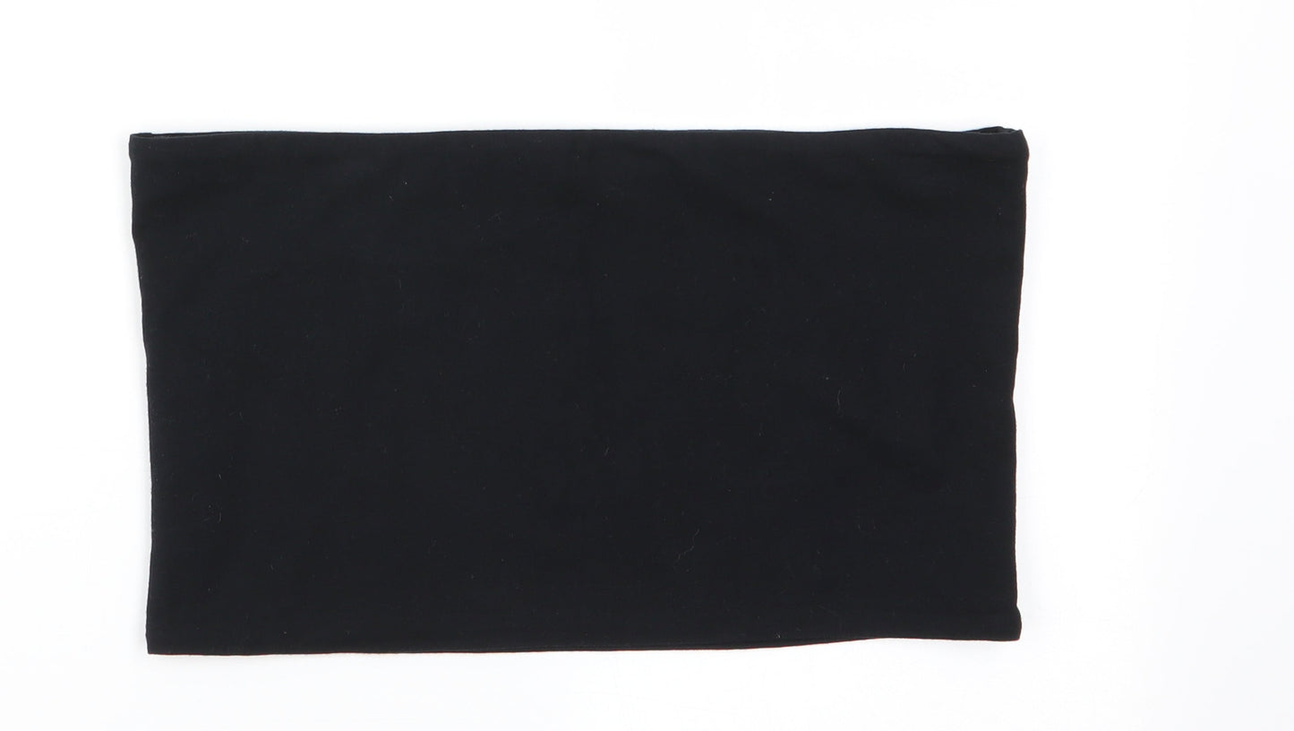 Topshop Womens Black   Basic Tank Size 14