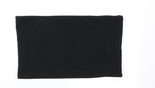 Topshop Womens Black   Basic Tank Size 14