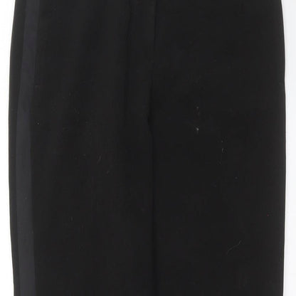 H&M Womens Black   Trousers  Size 6 L26 in
