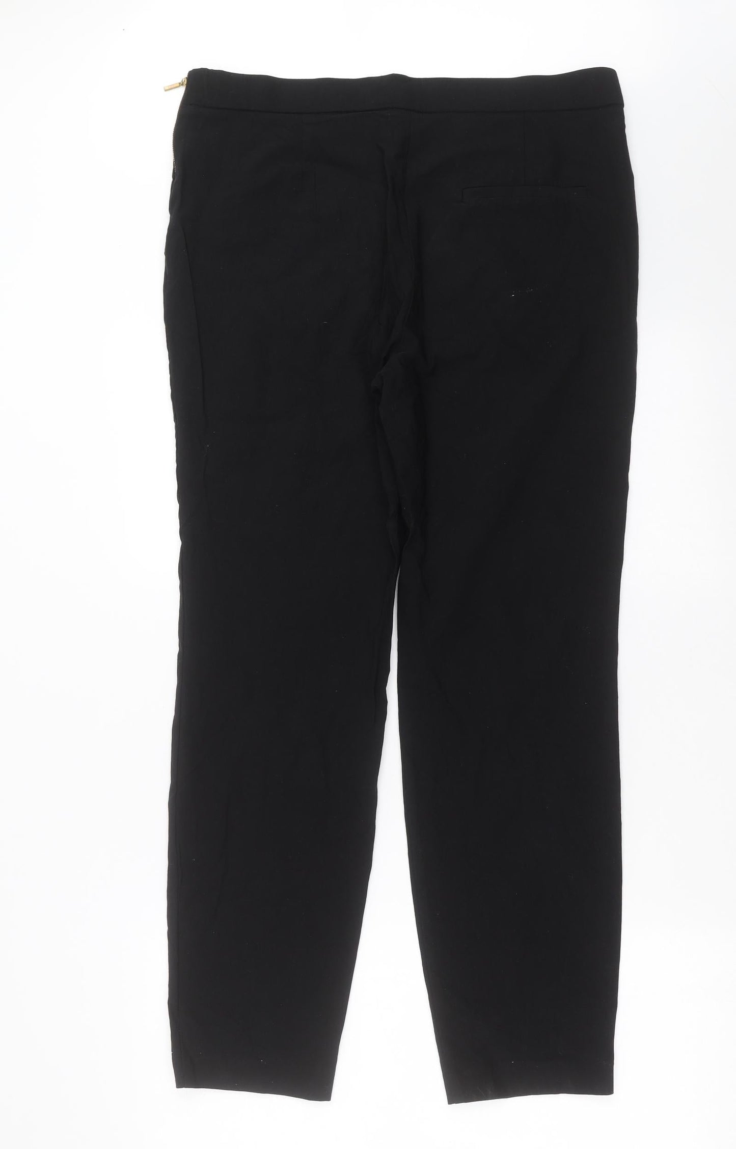 Papaya Womens Black   Trousers  Size 6 L28 in
