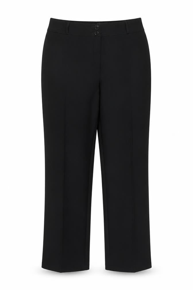 Papaya Womens Black   Trousers  Size 16 L27 in