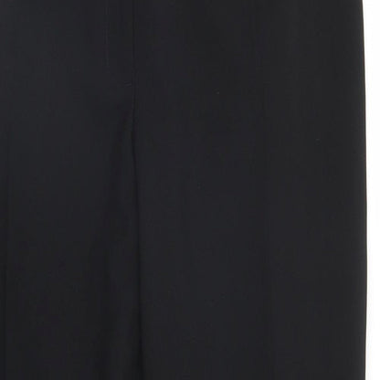 Papaya Womens Black   Trousers  Size 16 L27 in