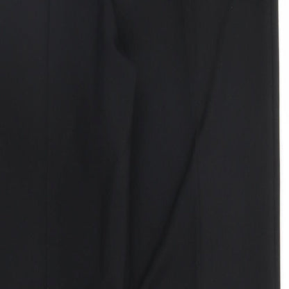 Papaya Womens Black   Trousers  Size 16 L27 in